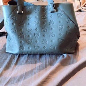 Authentic MCM Monogram Essential Tote